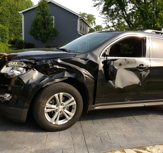 Equinox side panel repair Chicago
